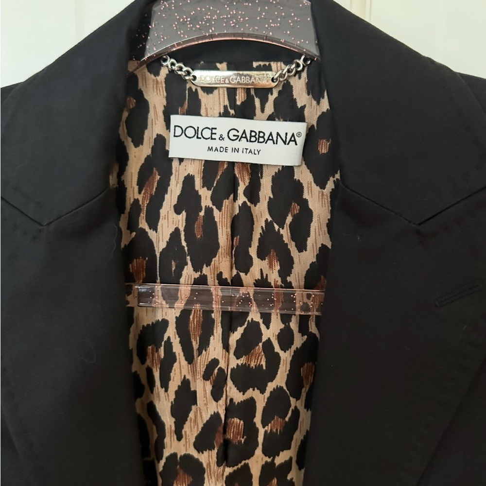Dolce & Gabbana Black Blazer - Picture 5 of 8